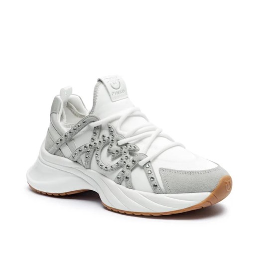 Pinko Sneakersy ARIEL 16 | z dodatkiem skóry ze sklepu Gomez Fashion Store w kategorii Buty sportowe damskie - zdjęcie 184964984