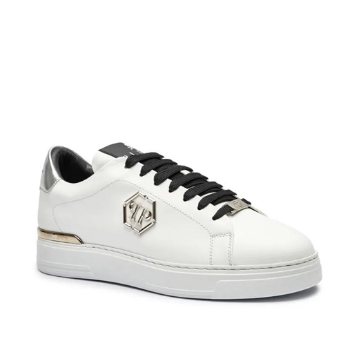 Philipp Plein Skórzane sneakersy Hexagon ze sklepu Gomez Fashion Store w kategorii Buty sportowe męskie - zdjęcie 184964992