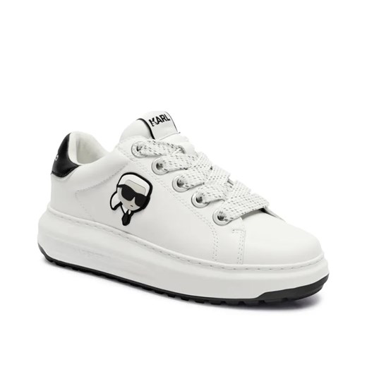 Karl Lagerfeld Skórzane sneakersy KAPRI LUG ze sklepu Gomez Fashion Store w kategorii Buty sportowe damskie - zdjęcie 184964994