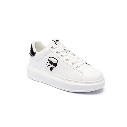 Karl Lagerfeld Skórzane sneakersy KAPRI ze sklepu Gomez Fashion Store w kategorii Buty sportowe damskie - zdjęcie 184965001