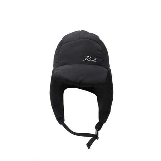Karl Lagerfeld Czapka k/signature tapper ze sklepu Gomez Fashion Store w kategorii Czapki zimowe damskie - zdjęcie 184965162