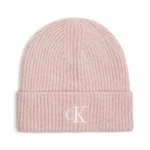 Calvin Klein Jeans Czapka | z dodatkiem wełny ze sklepu Gomez Fashion Store w kategorii Czapki zimowe damskie - zdjęcie 184965200