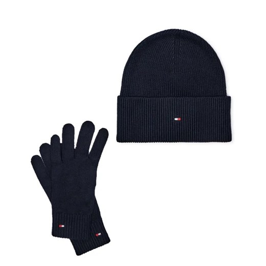 Tommy Hilfiger Czapka + rękawiczki | z dodatkiem kaszmiru ze sklepu Gomez Fashion Store w kategorii Czapki zimowe damskie - zdjęcie 184965351