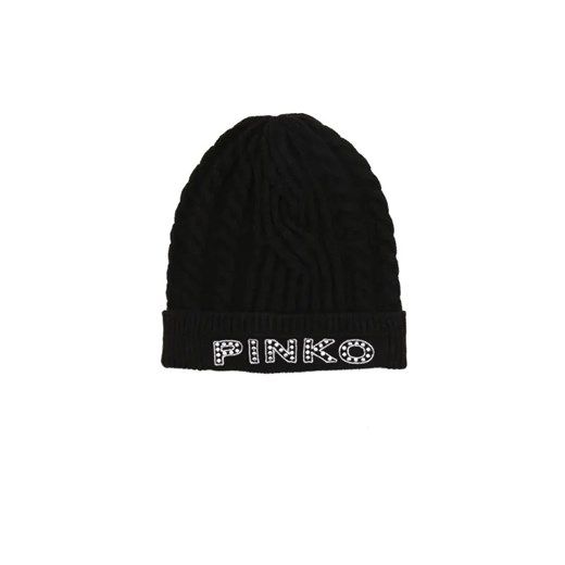 Pinko Czapka BAMBOO CAPPELLO VISCOSA CABLES ze sklepu Gomez Fashion Store w kategorii Czapki zimowe damskie - zdjęcie 184965512
