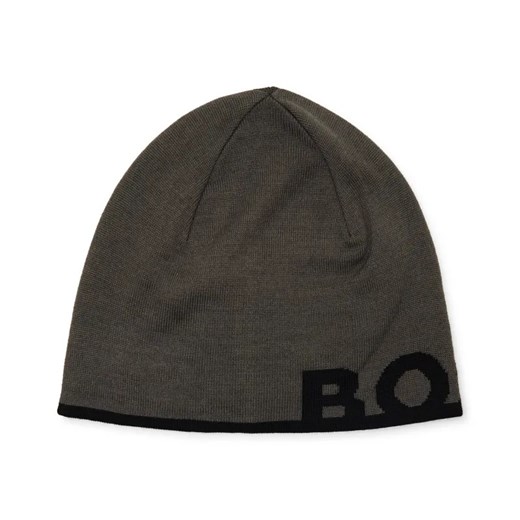 BOSS GREEN Dwustronna wełniana czapka Arev ze sklepu Gomez Fashion Store w kategorii Czapki zimowe męskie - zdjęcie 184965884