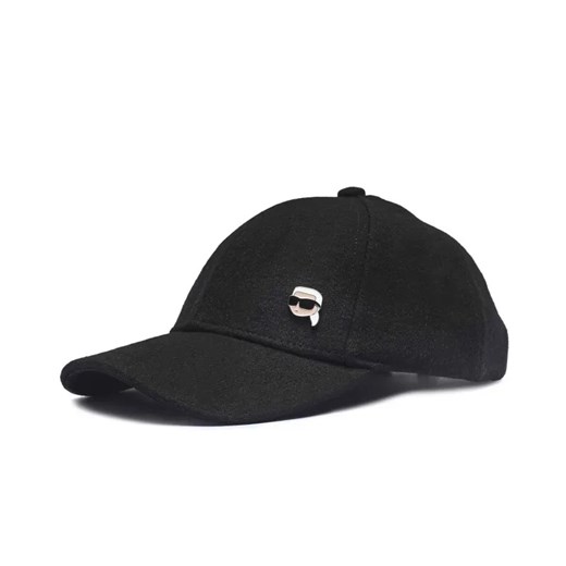 Karl Lagerfeld Wełniana bejsbolówka k/ikonik 2.0 ze sklepu Gomez Fashion Store w kategorii Czapki z daszkiem damskie - zdjęcie 184966014