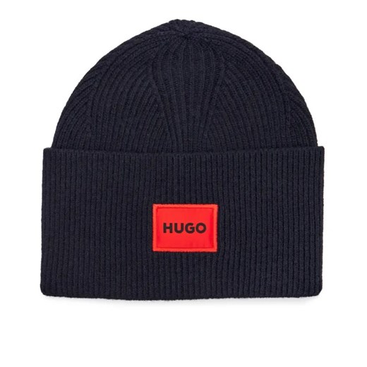 HUGO Wełniana czapka Xaff 6 ze sklepu Gomez Fashion Store w kategorii Czapki zimowe męskie - zdjęcie 184966082
