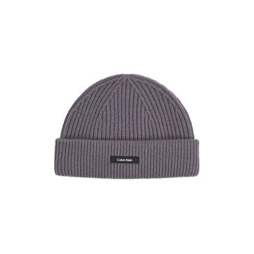Calvin Klein Wełniana czapka ze sklepu Gomez Fashion Store w kategorii Czapki zimowe męskie - zdjęcie 184966211
