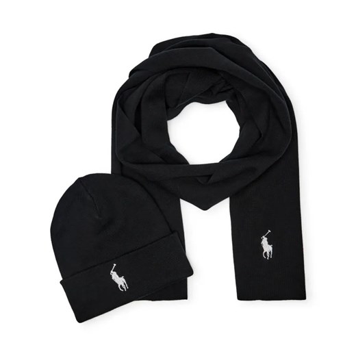 POLO RALPH LAUREN Szal + czapka ze sklepu Gomez Fashion Store w kategorii Czapki zimowe męskie - zdjęcie 184966253