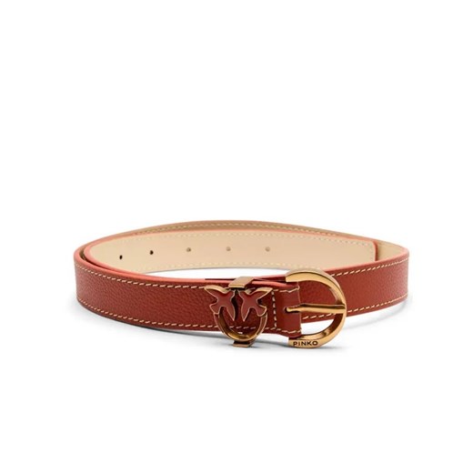 Pinko Skórzany pasek TAMBORIL ze sklepu Gomez Fashion Store w kategorii Paski damskie - zdjęcie 184966733