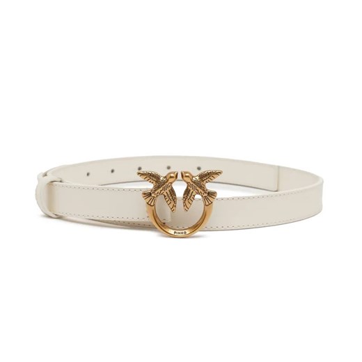 Pinko Skórzany pasek LOVE BERRY H2 ze sklepu Gomez Fashion Store w kategorii Paski damskie - zdjęcie 184966850
