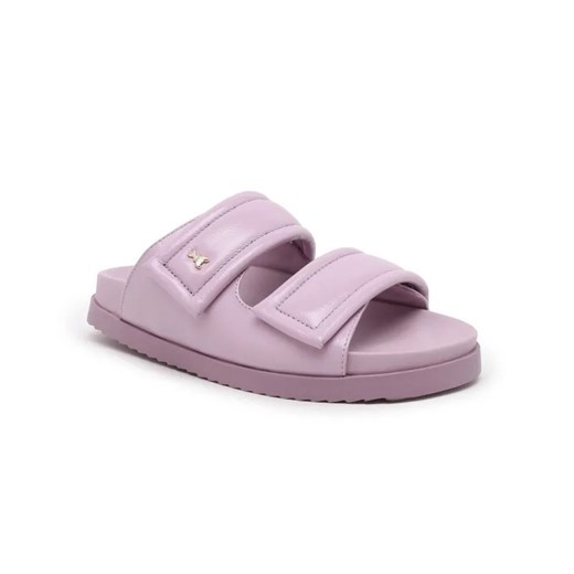 Patrizia Pepe Skórzane klapki ze sklepu Gomez Fashion Store w kategorii Klapki damskie - zdjęcie 184967263