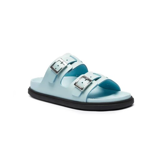 Birkenstock Skórzane klapki ST BARTHS | narrow fit ze sklepu Gomez Fashion Store w kategorii Klapki damskie - zdjęcie 184968374