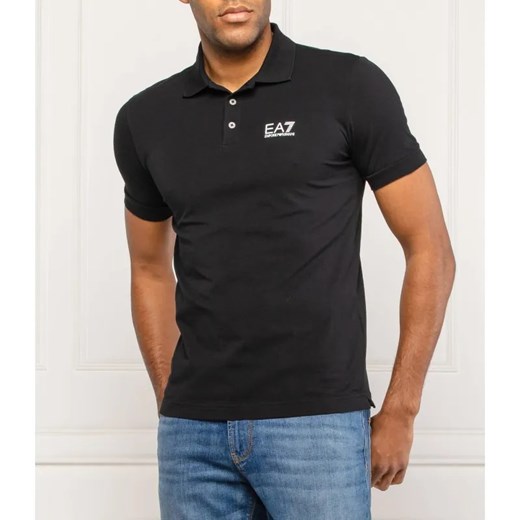 EA7 Polo | Regular Fit ze sklepu Gomez Fashion Store w kategorii T-shirty męskie - zdjęcie 184968771