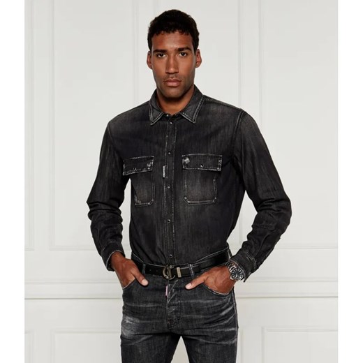 Dsquared2 Jeansowa koszula Relax Dan | Regular Fit ze sklepu Gomez Fashion Store w kategorii Koszule męskie - zdjęcie 184968821
