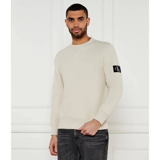 Calvin Klein Jeans Bluza BADGE | Regular Fit ze sklepu Gomez Fashion Store w kategorii Bluzy męskie - zdjęcie 184968830
