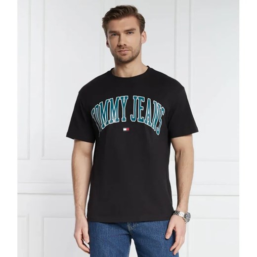 Tommy Jeans T-shirt | Regular Fit ze sklepu Gomez Fashion Store w kategorii T-shirty męskie - zdjęcie 184968913