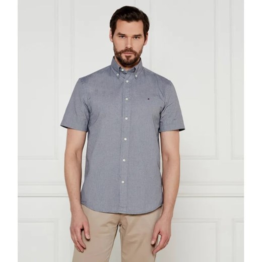 Tommy Hilfiger Koszula THFLEX POPLIN HOUNDSTOOTH | Regular Fit ze sklepu Gomez Fashion Store w kategorii Koszule męskie - zdjęcie 184968930