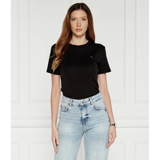 Tommy Hilfiger T-shirt | Slim Fit ze sklepu Gomez Fashion Store w kategorii Bluzki damskie - zdjęcie 184968970