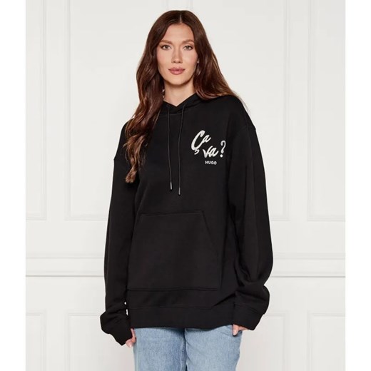 HUGO Bluza Dejandra_2 | Relaxed fit ze sklepu Gomez Fashion Store w kategorii Bluzy damskie - zdjęcie 184968974