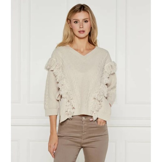Marella SPORT Wełniany sweter Norois | Regular Fit ze sklepu Gomez Fashion Store w kategorii Swetry damskie - zdjęcie 184968982