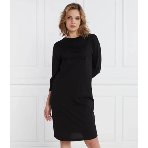 Armani Exchange Sukienka ze sklepu Gomez Fashion Store w kategorii Sukienki - zdjęcie 184969110