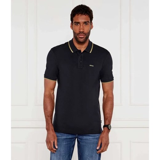 BOSS BLACK Polo Parlay 190 | Regular Fit | pique ze sklepu Gomez Fashion Store w kategorii T-shirty męskie - zdjęcie 184969120