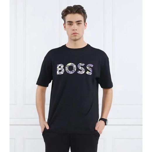 BOSS GREEN T-shirt LOTUS | Relaxed fit ze sklepu Gomez Fashion Store w kategorii T-shirty męskie - zdjęcie 184969130