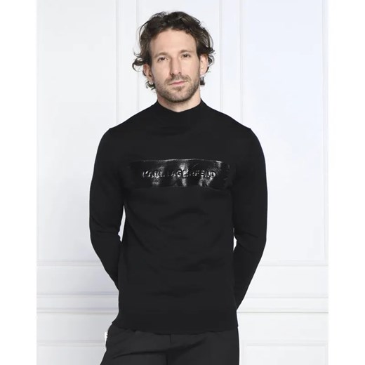 Karl Lagerfeld Wełniany sweter | Regular Fit ze sklepu Gomez Fashion Store w kategorii Swetry męskie - zdjęcie 184969183