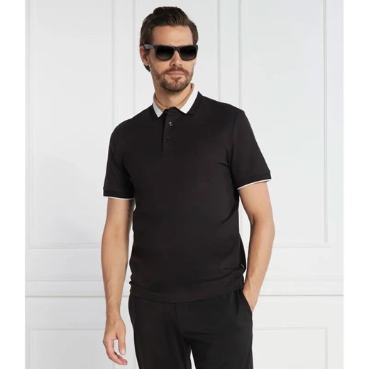 BOSS BLACK Polo Prout 37 | Slim Fit | mercerised ze sklepu Gomez Fashion Store w kategorii T-shirty męskie - zdjęcie 184969303