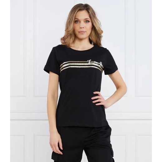 Liu Jo Sport T-shirt | Regular Fit ze sklepu Gomez Fashion Store w kategorii Bluzki damskie - zdjęcie 184969321