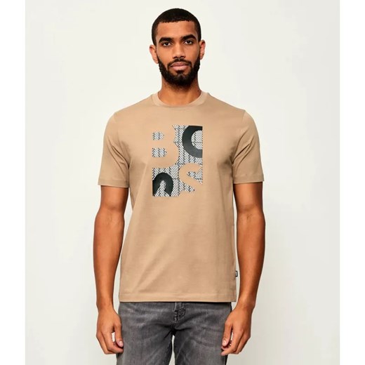 BOSS BLACK T-shirt H-Thompson 655 | Regular Fit | mercerised ze sklepu Gomez Fashion Store w kategorii T-shirty męskie - zdjęcie 184969331