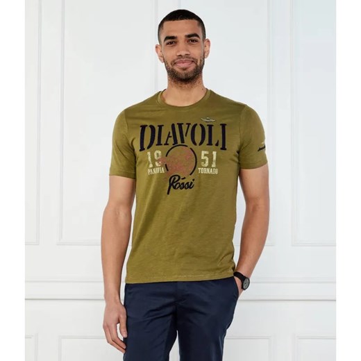 Aeronautica Militare T-shirt | Regular Fit ze sklepu Gomez Fashion Store w kategorii T-shirty męskie - zdjęcie 184969384