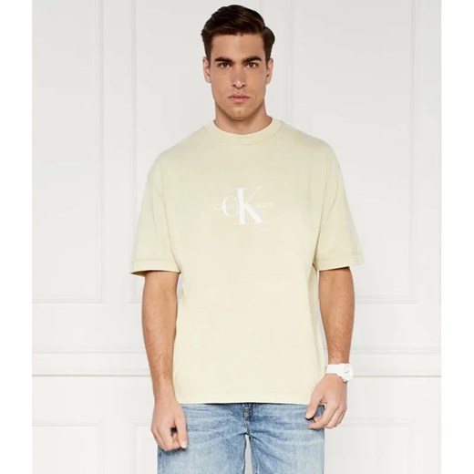 Calvin Klein Jeans T-shirt ARCHIVAL MONOLOGO | Regular Fit ze sklepu Gomez Fashion Store w kategorii T-shirty męskie - zdjęcie 184969492