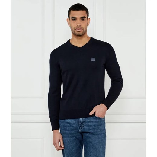 BOSS ORANGE Sweter Kanovano_V_S | Regular Fit | z dodatkiem kaszmiru ze sklepu Gomez Fashion Store w kategorii Swetry męskie - zdjęcie 184969542