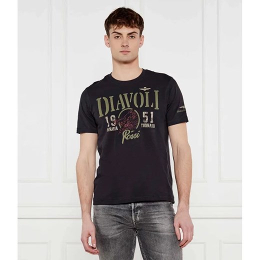 Aeronautica Militare T-shirt | Regular Fit ze sklepu Gomez Fashion Store w kategorii T-shirty męskie - zdjęcie 184969573