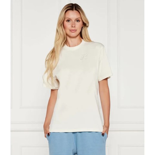 HUGO T-shirt Vintage Tee_19 | Loose fit ze sklepu Gomez Fashion Store w kategorii Bluzki damskie - zdjęcie 184969574