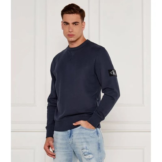 Calvin Klein Jeans Bluza BADGE | Regular Fit ze sklepu Gomez Fashion Store w kategorii Bluzy męskie - zdjęcie 184969662