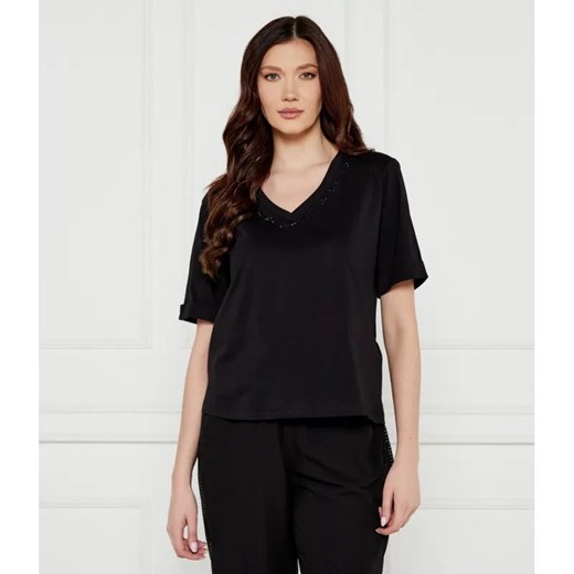 Liu Jo Sport T-shirt | Regular Fit ze sklepu Gomez Fashion Store w kategorii Bluzki damskie - zdjęcie 184969691