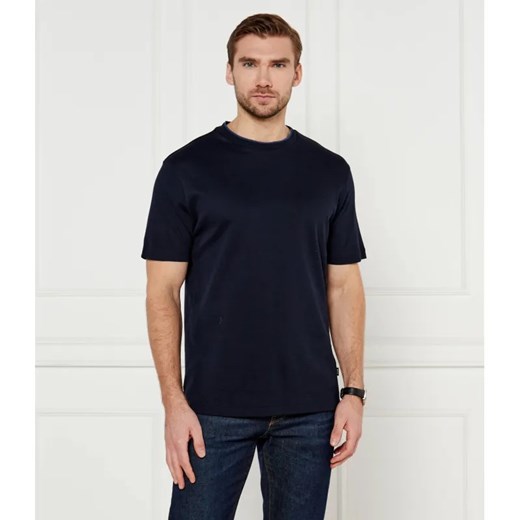 BOSS BLACK T-shirt H-Thompson | Regular Fit | mercerised ze sklepu Gomez Fashion Store w kategorii T-shirty męskie - zdjęcie 184969783