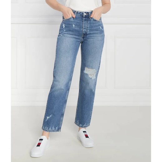 Tommy Hilfiger Jeansy CLASSIC STRAIGHT HW A LEO WRN | Straight fit ze sklepu Gomez Fashion Store w kategorii Jeansy damskie - zdjęcie 184969861