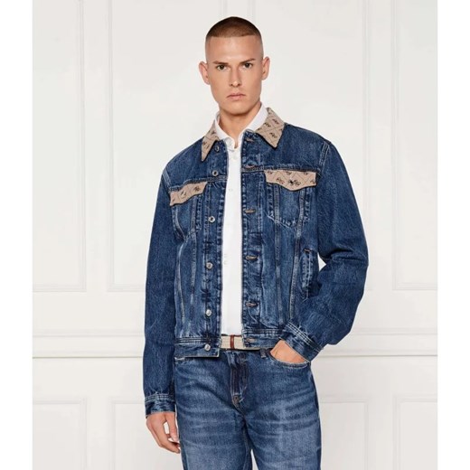 GUESS Jeansowa kurtka DILLON | Regular Fit ze sklepu Gomez Fashion Store w kategorii Kurtki męskie - zdjęcie 184969914