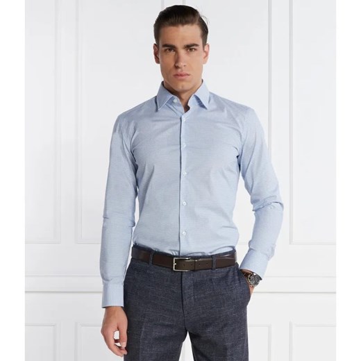 BOSS BLACK Koszula H-HANK 214 | Slim Fit | stretch ze sklepu Gomez Fashion Store w kategorii Koszule męskie - zdjęcie 184969931