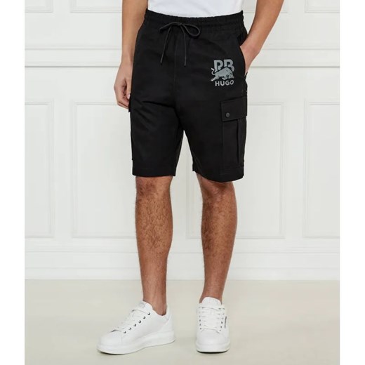 HUGO Szorty Garlio HUGO x Racing Bulls | Loose fit ze sklepu Gomez Fashion Store w kategorii Spodenki męskie - zdjęcie 184970010