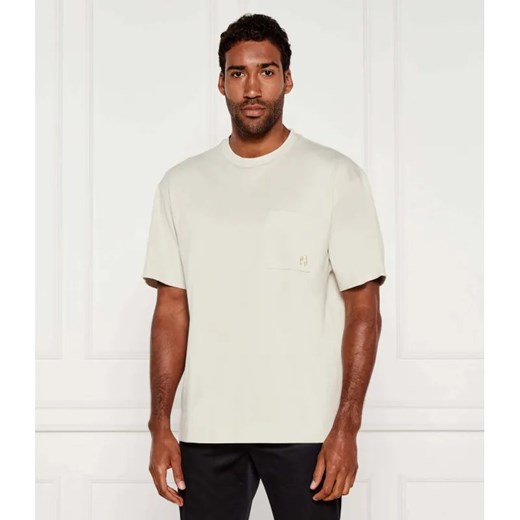 BOSS BLACK T-shirt C-Tames 116 | Regular Fit | mercerised ze sklepu Gomez Fashion Store w kategorii T-shirty męskie - zdjęcie 184970150