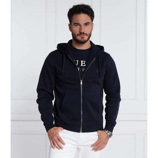 GUESS Bluza BROOKS HOODIE TRUCK FLEECE | Regular Fit ze sklepu Gomez Fashion Store w kategorii Bluzy męskie - zdjęcie 184970263