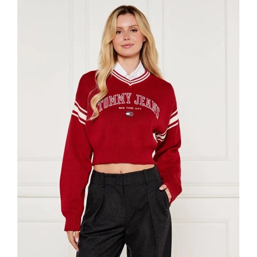 Tommy Jeans Sweter | Cropped Fit ze sklepu Gomez Fashion Store w kategorii Swetry damskie - zdjęcie 184970302