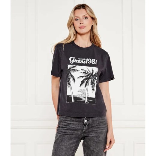 GUESS T-shirt | Regular Fit ze sklepu Gomez Fashion Store w kategorii Bluzki damskie - zdjęcie 184970433