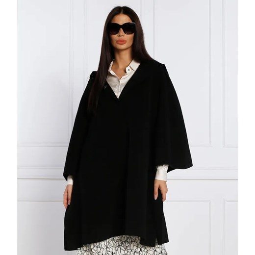 Liviana Conti Wełniane ponczo | Relaxed fit ze sklepu Gomez Fashion Store w kategorii Poncza - zdjęcie 184970440