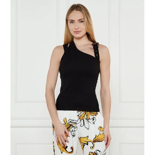 Versace Jeans Couture Top COSTINA RIBANA | Slim Fit ze sklepu Gomez Fashion Store w kategorii Bluzki damskie - zdjęcie 184970554
